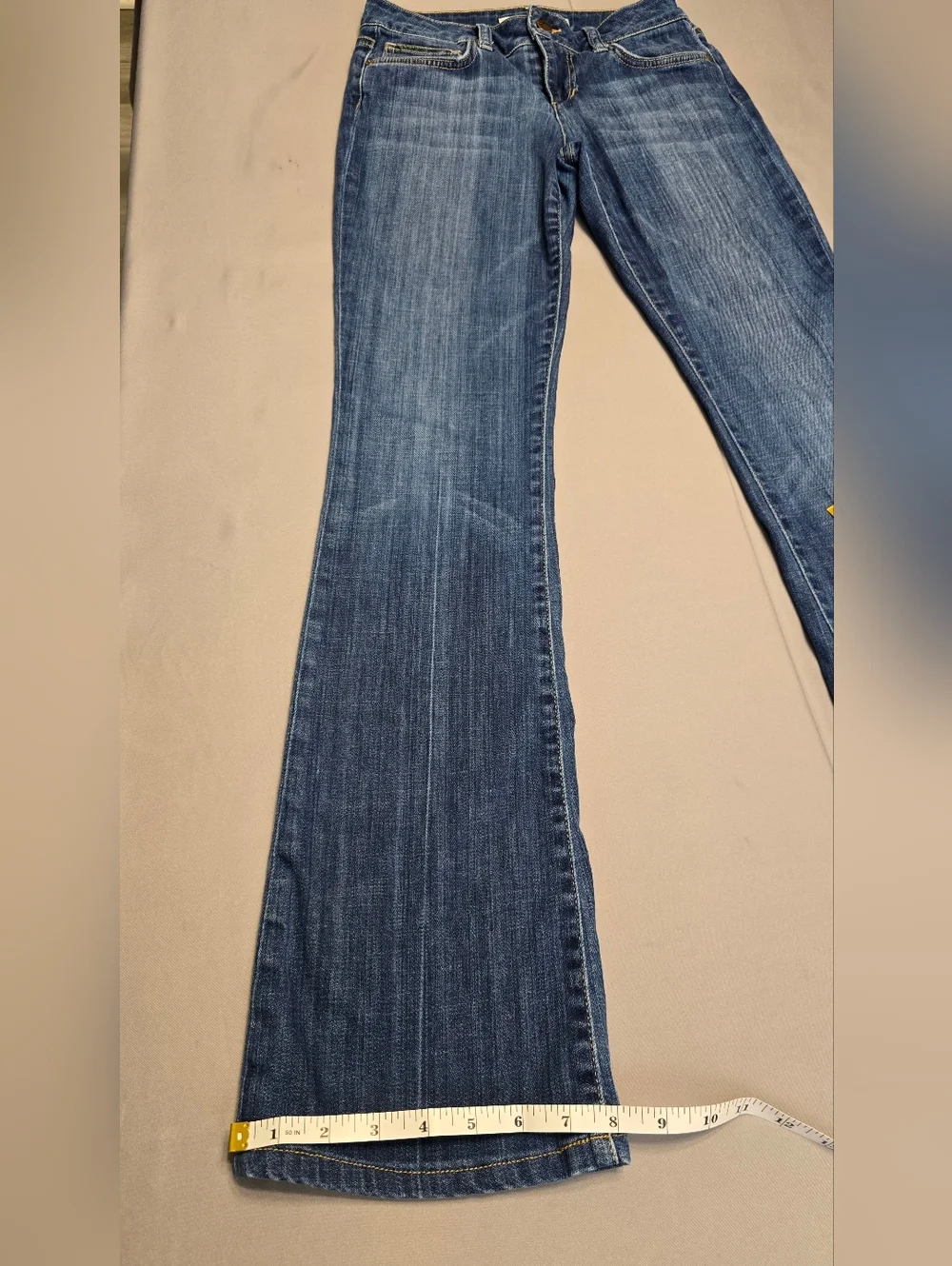 Joe's Jeans Blue Flared Denim - Picture 8 of 13